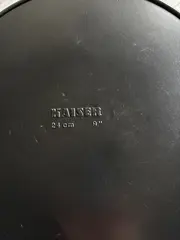 Vorschaubild 3 von KAISER Gugelhupfform Backform rund Metall schwarz 22 cm