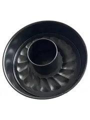 Vorschaubild 1 von KAISER Gugelhupfform Backform rund Metall schwarz 22 cm