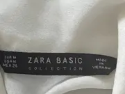 Vorschaubild 4 von Damen Bluse Gr. 38 M Weiß Elegant mit Spitze Rollkragen Langarm