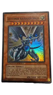 Vorschaubild 1 von Yu-Gi-Oh! Sammelkarte Leuchtender Blauäugiger Drache