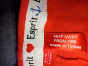 Vorschaubild 5 von Kinder Mädchen Leggings Hose Orange Gr. 110 Casual Baumwolle
