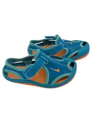 Vorschaubild 1 von Kinder Badeschuhe Sandalen Gr. 22 Blau Orange Sportlich