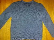 Vorschaubild 2 von Herren Pullover Merino Extrafine Wolle Gr. M Blau Langarm
