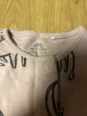 Vorschaubild 4 von Baby Body Strampler Löwen Motiv Rosa Gr. 92