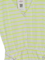 Vorschaubild 3 von Damen Freizeitkleid gestreift Gr. 34/XS Mehrfarbig