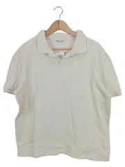 Vorschaubild 1 von Herren Poloshirt L Beige Rippstrick Kurzarm Casual Freizeit