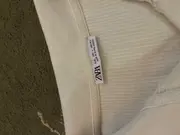 Vorschaubild 3 von Herren Poloshirt L Beige Rippstrick Kurzarm Casual Freizeit