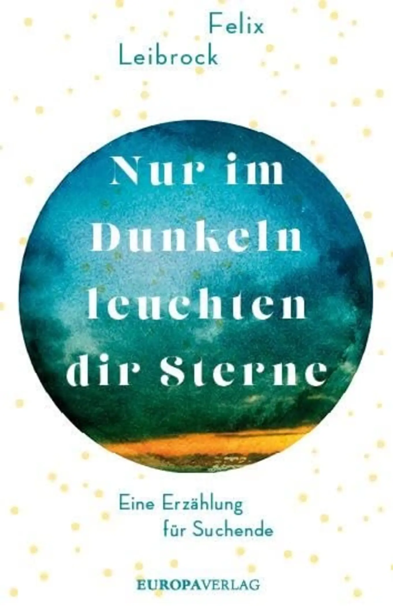 Nur im Dunkeln leuchten dir Sterne Felix Leibrock Roman Hardcover Deutsch