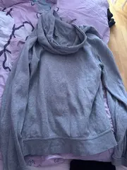 Vorschaubild 4 von Kapuzenpullover Herren Gr. 50, L Grau Baumwolle Hoodie
