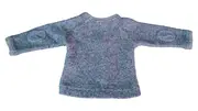 Vorschaubild 2 von Kinder Strickjacke Gr. 86 (16 Mon.) Blau Casual Baumwolle Wolle