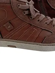 Vorschaubild 5 von Jungen Stiefel Braun Gr. 39 Winterstiefel gefüttert Casual