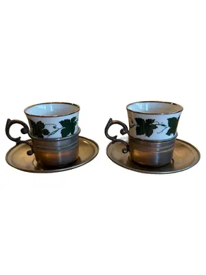 ROYAL KPM BAVARIA Espressotasse mit Unterteller