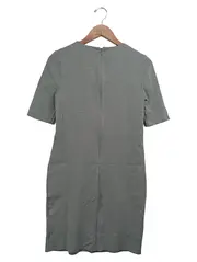 Vorschaubild 2 von Damen Businesskleid Gr. 36/S Grau Viskose Elegant Büro Kleid