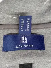 Vorschaubild 3 von Damen Businesskleid Gr. 36/S Grau Viskose Elegant Büro Kleid