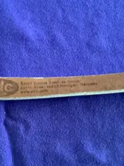 Vorschaubild 4 von Damen Ledergürtel Weiß Gr. 85 Casual Schnalle