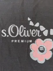 Vorschaubild 5 von Damen Hemdbluse ärmellos Gr. 38/M Grau Rüschen Casual