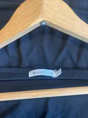 Vorschaubild 4 von Damen Hemdbluse Gr. 44/XXL Blau Elegant Viskose Langarm