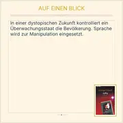 Vorschaubild 2 von George Orwell 1984 Dystopie Science-Fiction Roman Heyne Taschenbuch Deutsch