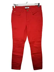 Vorschaubild 1 von Damen Jeans Slim Fit Rot Größe 40 Stretch Hose essentials