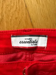 Vorschaubild 3 von Damen Jeans Slim Fit Rot Größe 40 Stretch Hose essentials