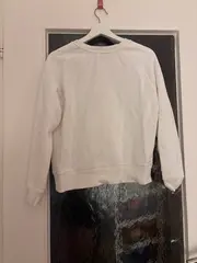 Vorschaubild 3 von Damen Sweatshirt Gr. 38/M Weiß Maritim Anker-Print
