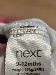 Vorschaubild 4 von Baby Body Kurzarm Löwe Happy Gr. 80 Weiß Baumwolle