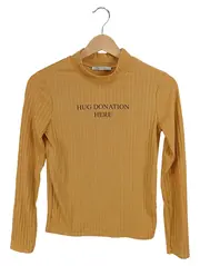 Vorschaubild 1 von Trafaluc Langarmshirt Damen Gr. S Gelb Gerippt Rollkragen