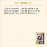 Vorschaubild 3 von Beyblade Metal Masters Vol. 12 DVD Anime Film Deutsch Folgen 47-51