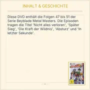 Vorschaubild 4 von Beyblade Metal Masters Vol. 12 DVD Anime Film Deutsch Folgen 47-51