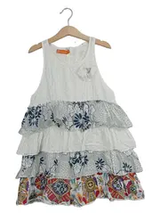 Vorschaubild 1 von Mädchen Freizeitkleid Mehrfarbig Baumwolle Gr. 152