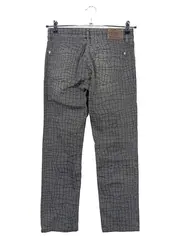 Vorschaubild 2 von Damen Jeans Regular Fit Grau Gr. 36 Strukturmuster