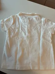 Vorschaubild 9 von Poloshirt Kinder Gr. 80/82 Weiß Baumwolle