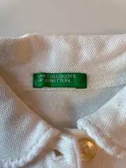 Vorschaubild 5 von Poloshirt Kinder Gr. 80/82 Weiß Baumwolle