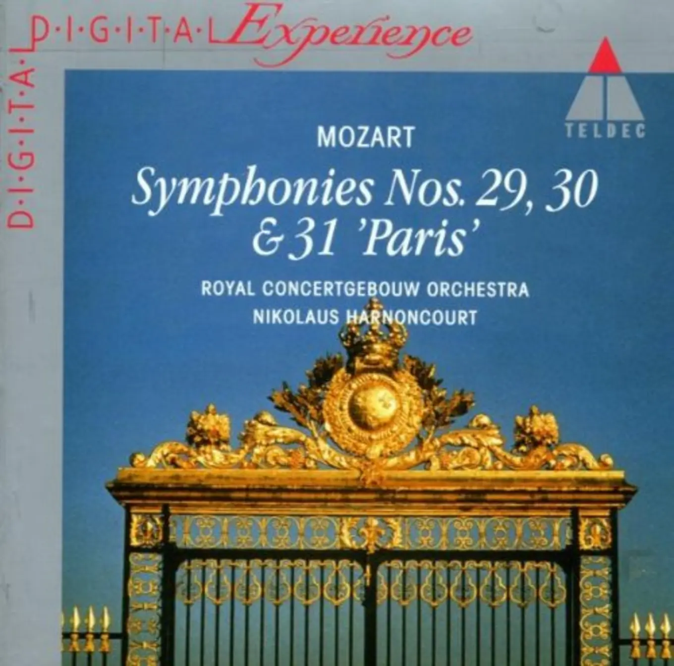 Mozart Symphonien 29 30 31 Paris Concertgebouw Orchestra Harnoncourt CD