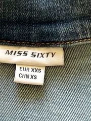 Vorschaubild 6 von Damen Jeanskleid Gr. 32/XXS Blau Casual