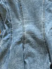Vorschaubild 4 von Damen Jeanskleid Gr. 32/XXS Blau Casual