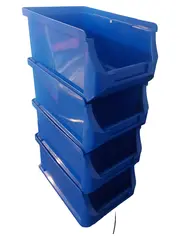 Vorschaubild 1 von ProfiPlus BOX 2 Stapelboxen Set Kunststoff Blau Aufbewahrungsbox