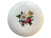 Vorschaubild 1 von Kuchenteller Blumenmuster Klassisch Mehrfarbig Porzellan