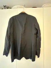 Vorschaubild 2 von Herren Sakko Business Anzugjacke Gr. 54/XXL Blau Gestreift