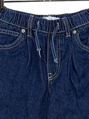 Vorschaubild 3 von Culotte Jeans Wide Fit Kinder Mädchen Blau Gr. 134 Baumwolle