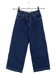Vorschaubild 1 von Culotte Jeans Wide Fit Kinder Mädchen Blau Gr. 134 Baumwolle