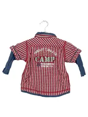 Vorschaubild 2 von Baby Body Gr. 62 Mehrfarbig Kariert Baumwolle Langarm