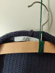 Vorschaubild 8 von EDC Herren Strickjacke S Blau Casual Baumwolle Kapuze