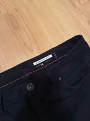 Vorschaubild 2 von Herren Stoffhose Straight Fit W34 Schwarz Baumwolle