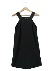 Vorschaubild 1 von Damen Freizeitkleid Gr. 36/S Schwarz Klassisch Elegant Minimalistisch