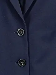 Vorschaubild 2 von Damen Blazer Sakko Gr. 40 Blau Viskose Klassisch Business