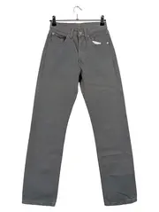 Vorschaubild 1 von 501 Damen Jeans Straight Leg Grau W26 L30 Casual Baumwolle