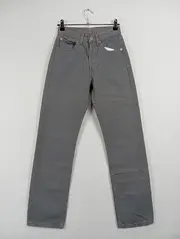 Vorschaubild 2 von 501 Damen Jeans Straight Leg Grau W26 L30 Casual Baumwolle