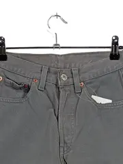 Vorschaubild 3 von 501 Damen Jeans Straight Leg Grau W26 L30 Casual Baumwolle