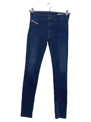 Vorschaubild 1 von Damen Jeans Slim Fit W28/36 Blau Casual Stretch Denim Hose